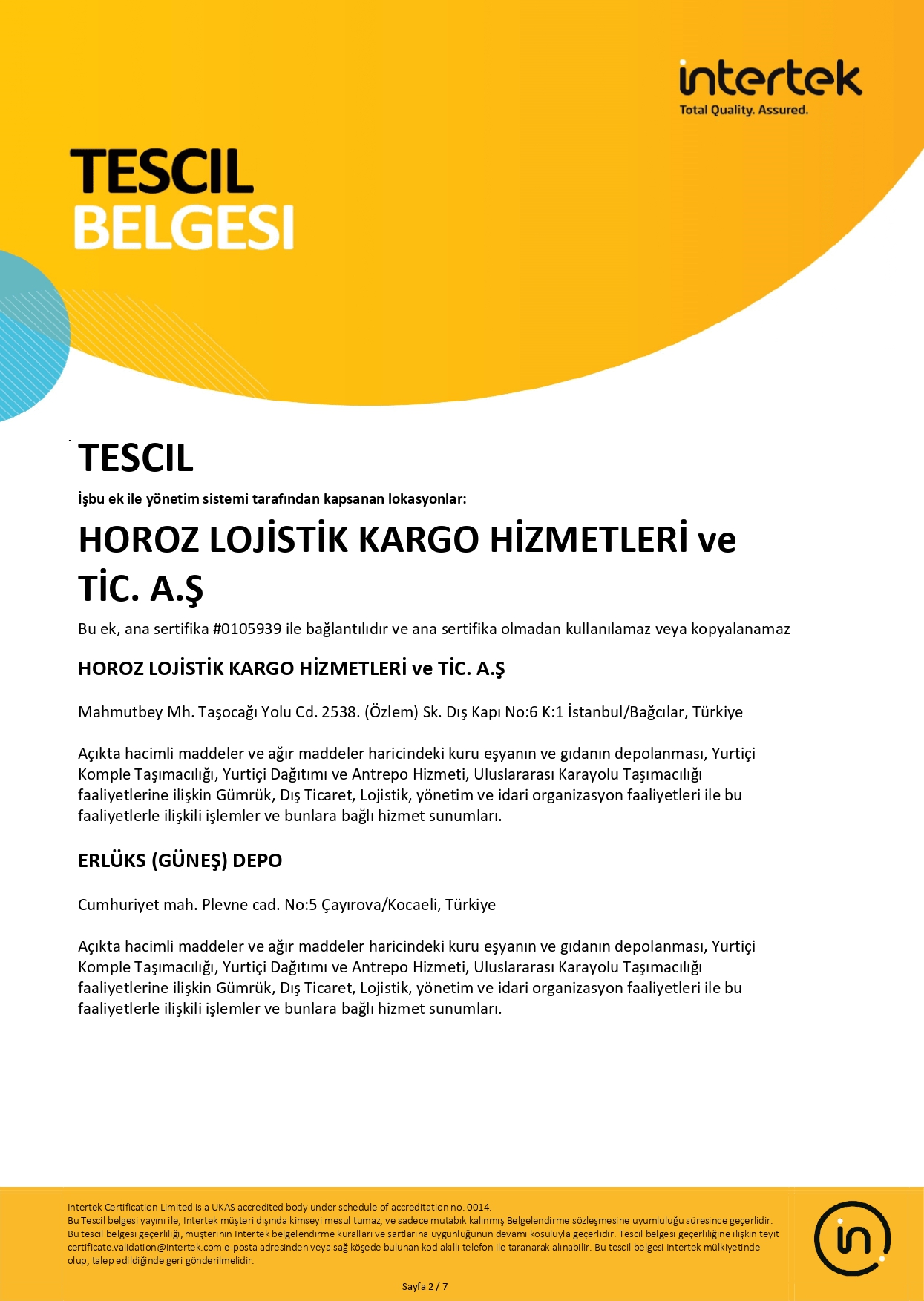 ISO 9001:2015 KALİTE YÖNETİM SİSTEMİ