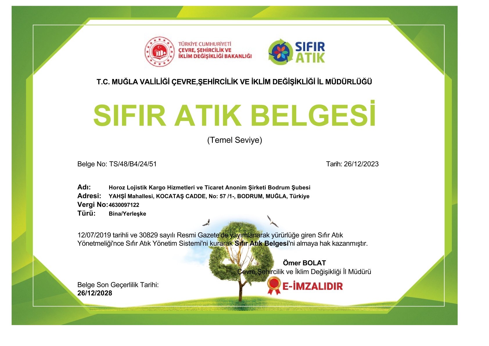 SIFIR ATIK